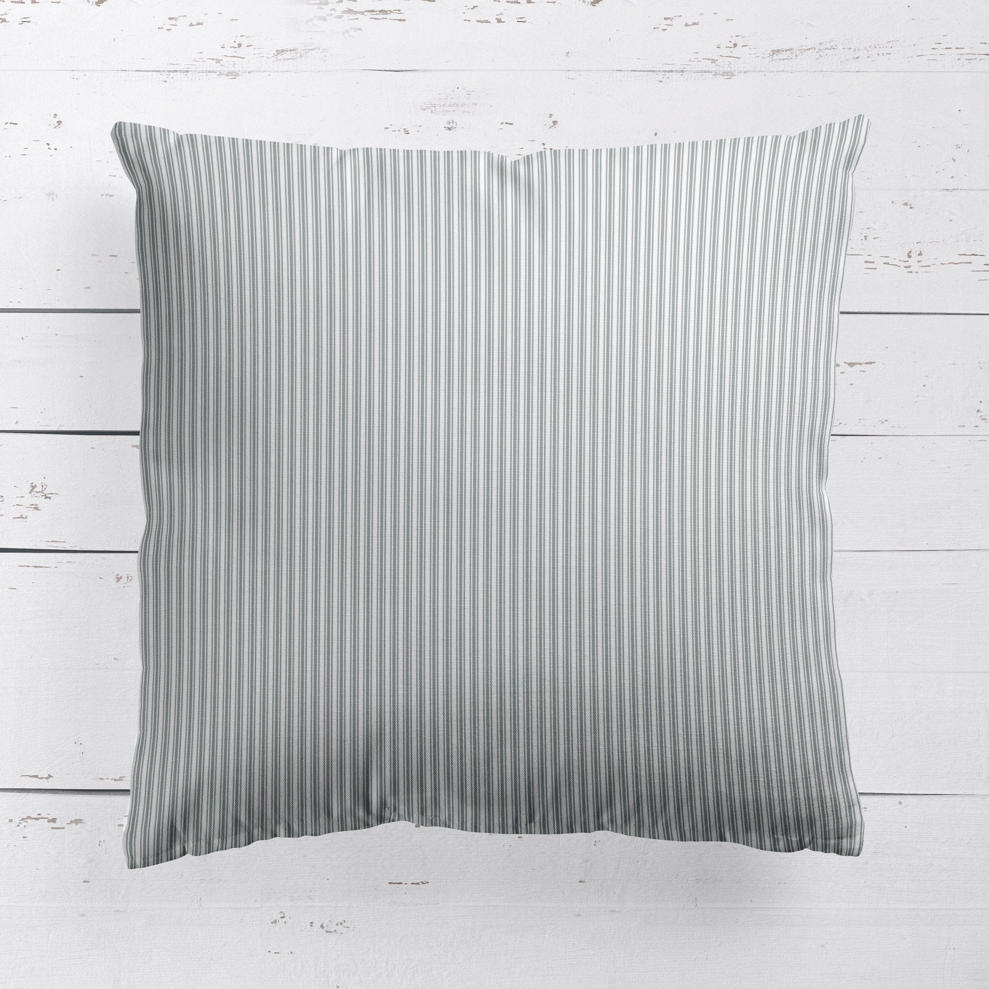 Ticking Stripe Cushion - Neutrals - Hydrangea Lane Home