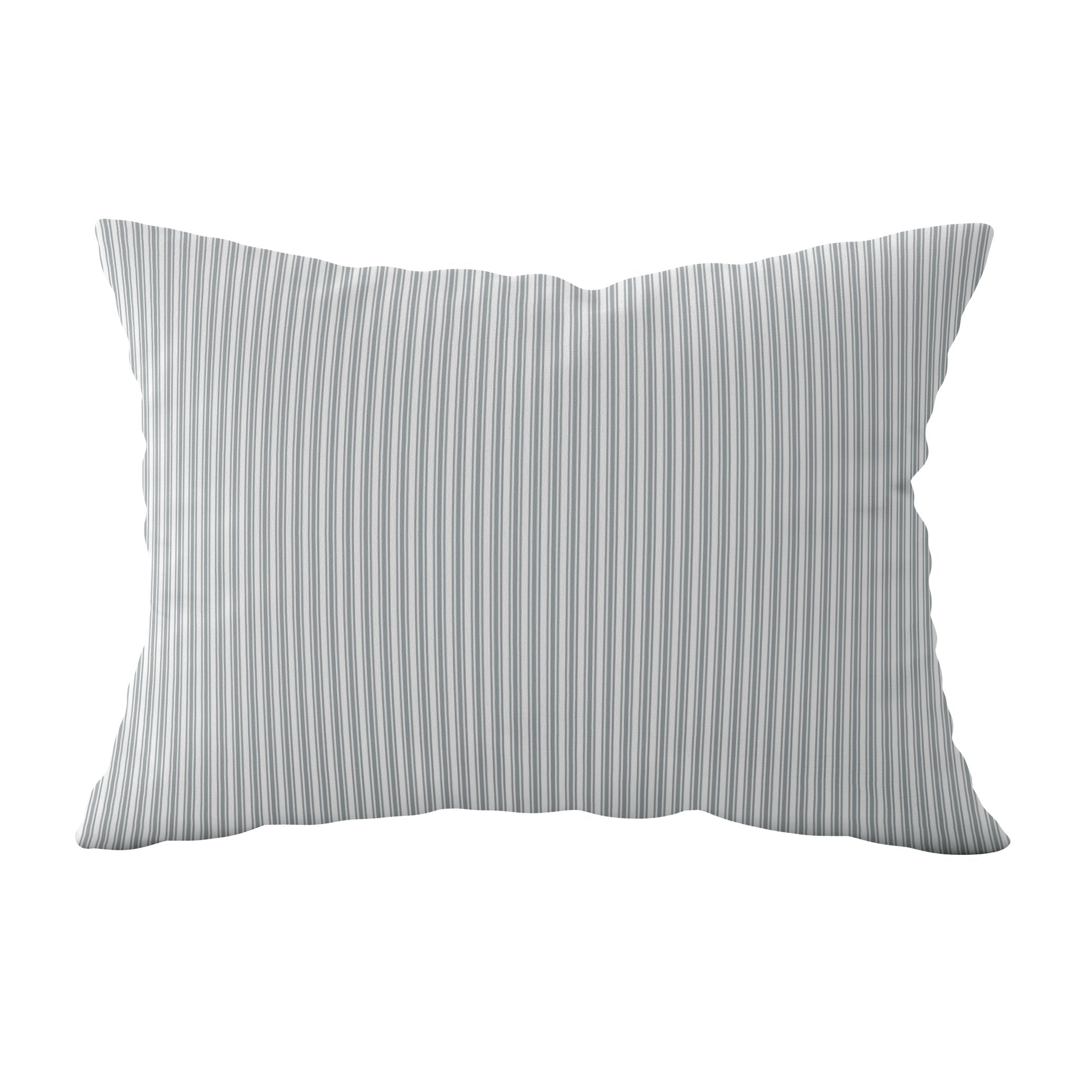 Ticking Stripe Cushion - Neutrals - Hydrangea Lane Home