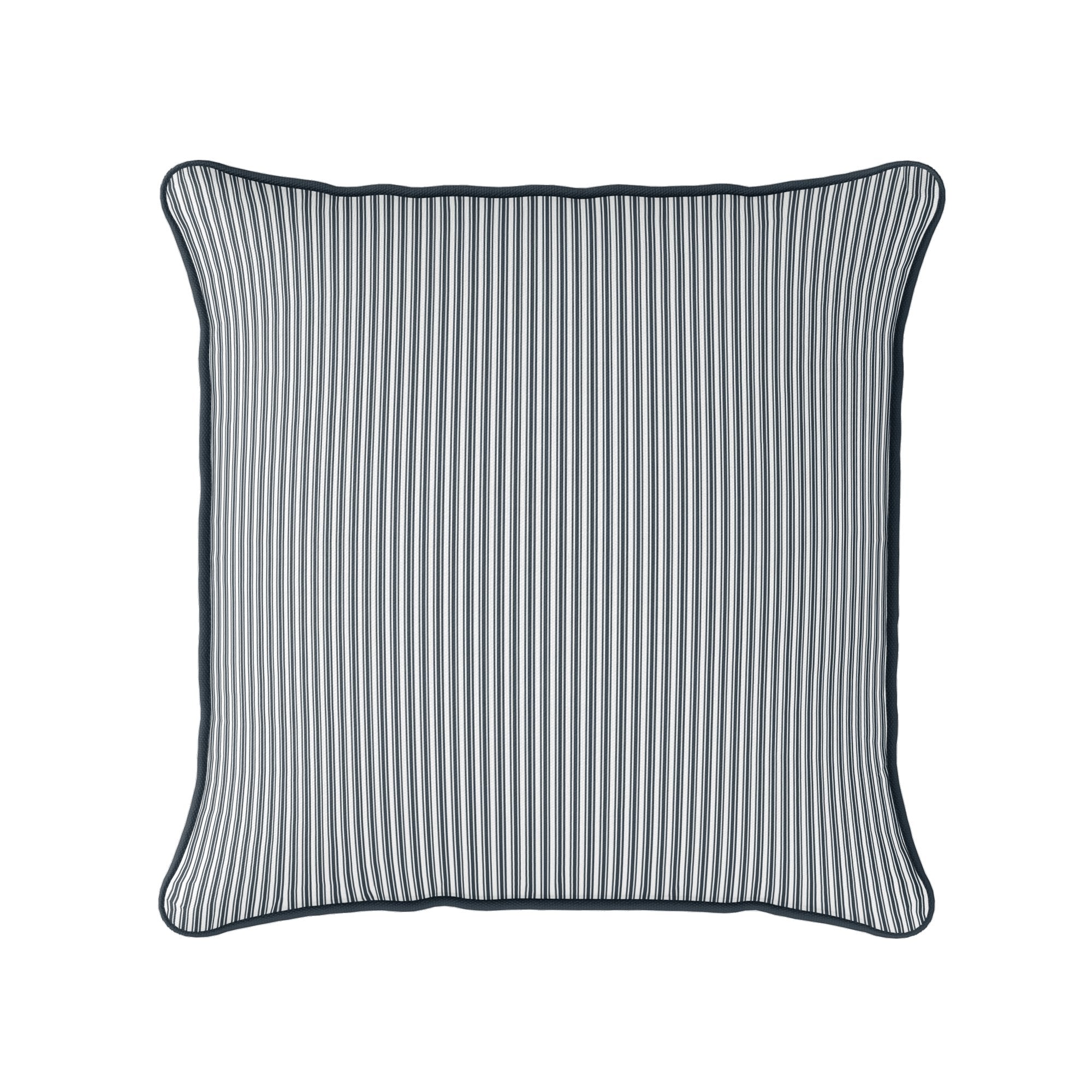 Ticking Stripe Cushion - Neutrals - Hydrangea Lane Home