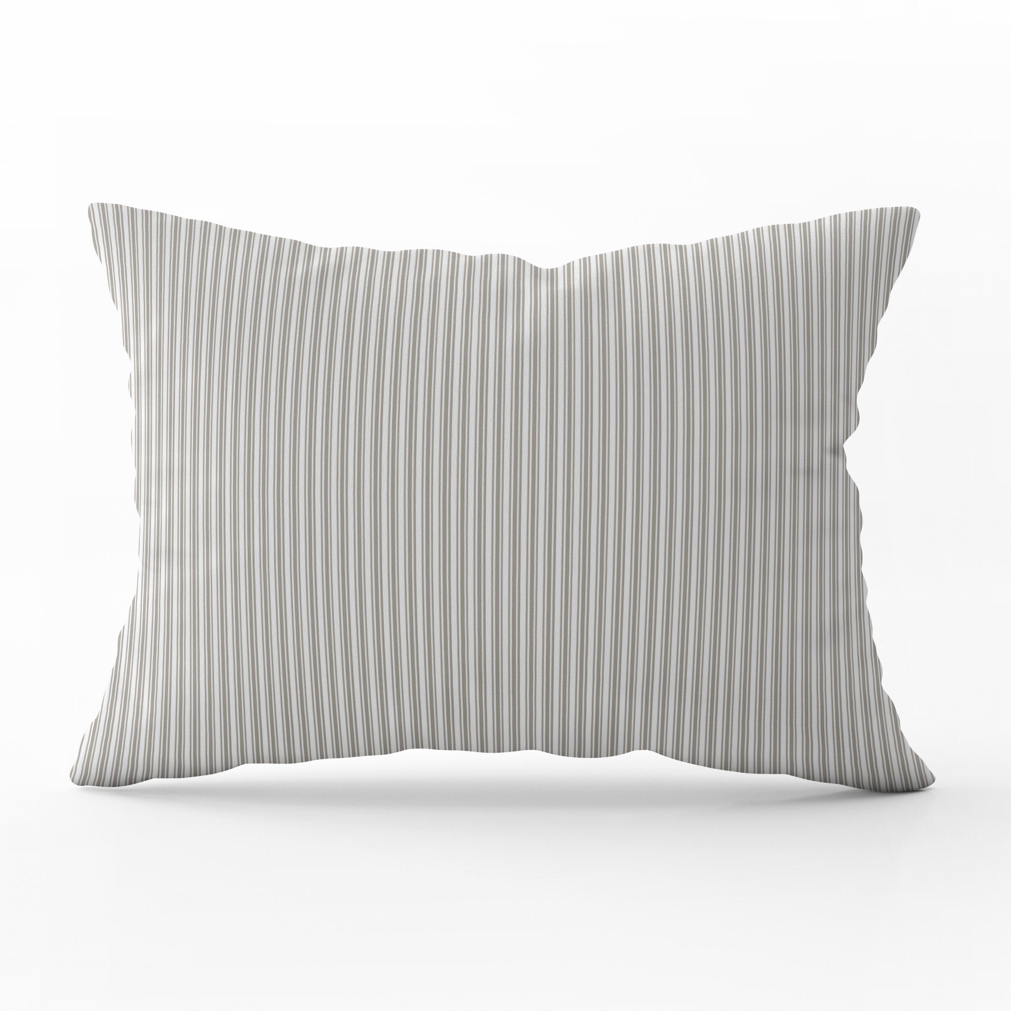 Ticking Stripe Cushion - Neutrals - Hydrangea Lane Home