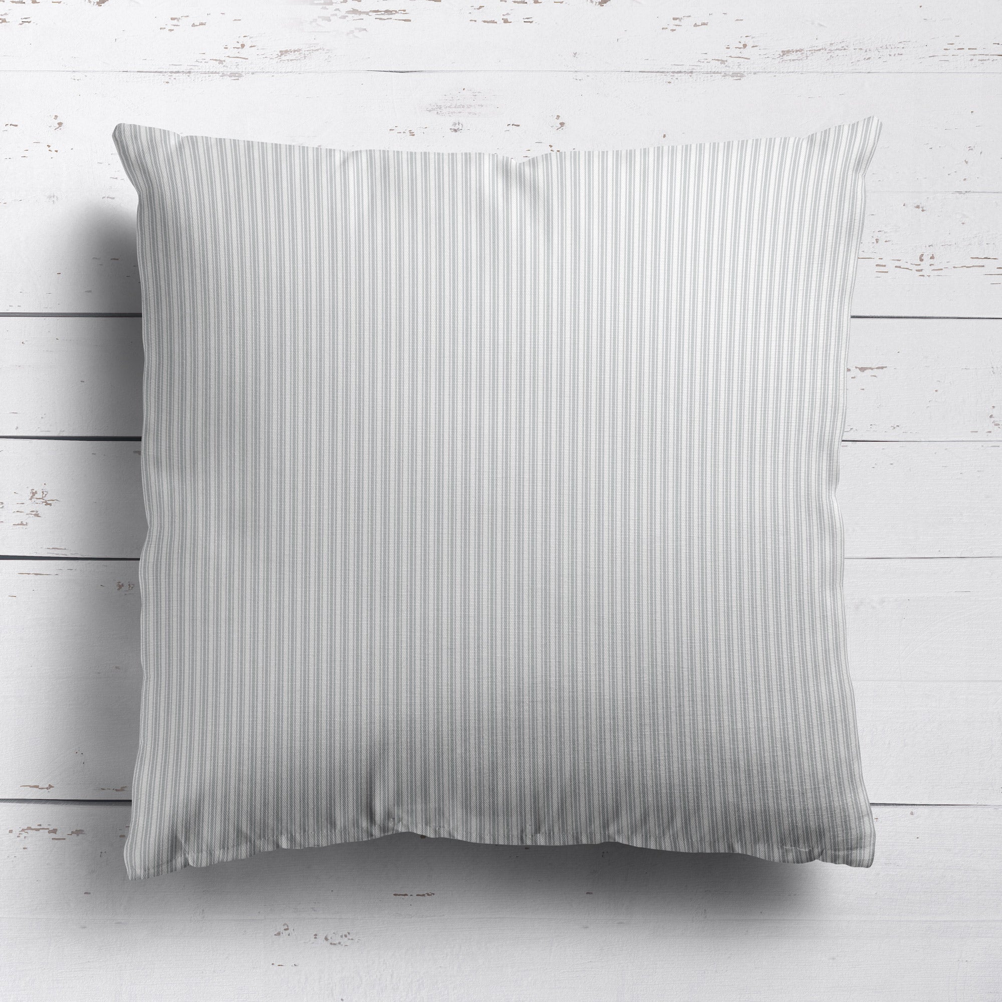 Ticking Stripe Cushion - Neutrals - Hydrangea Lane Home