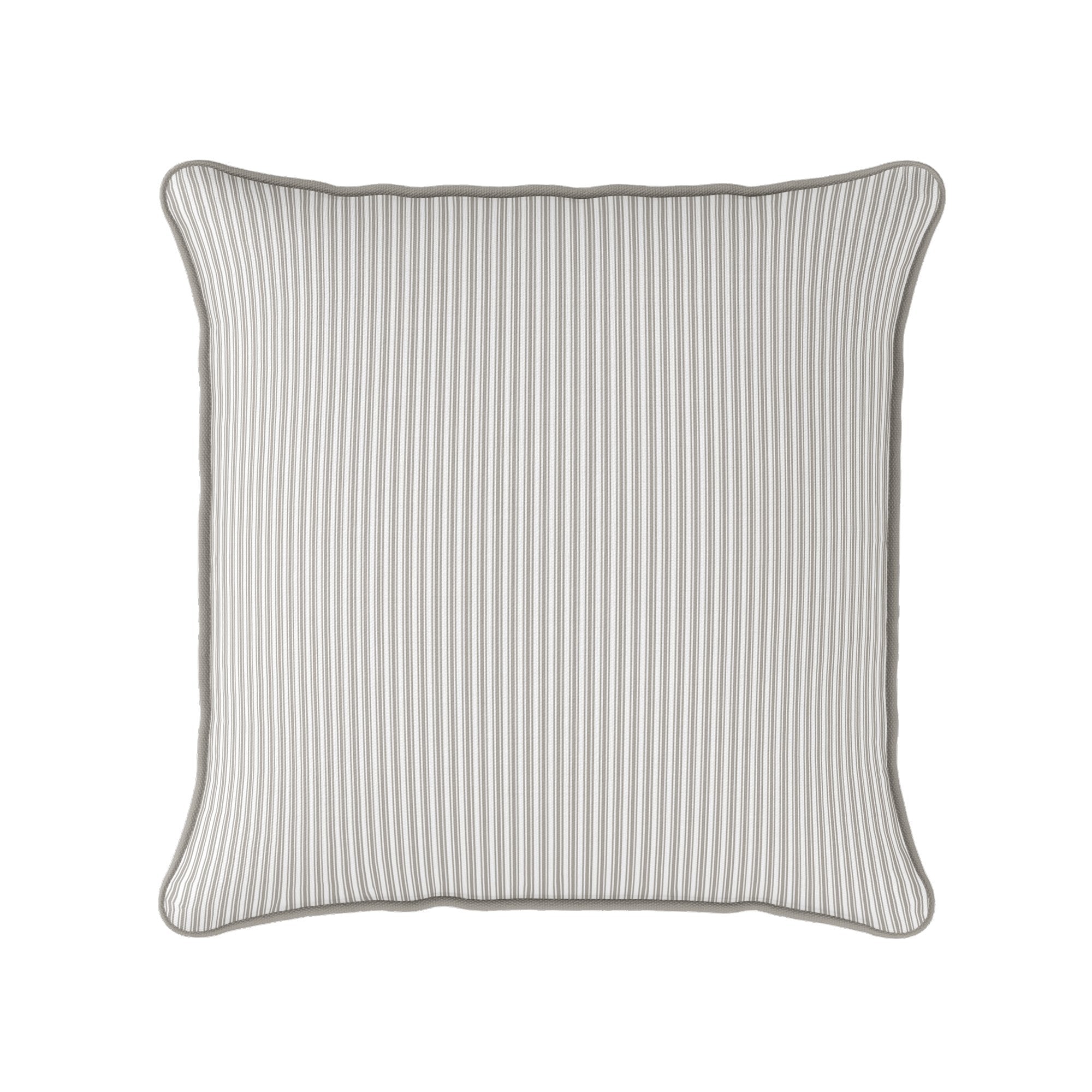 Ticking Stripe Cushion - Neutrals - Hydrangea Lane Home
