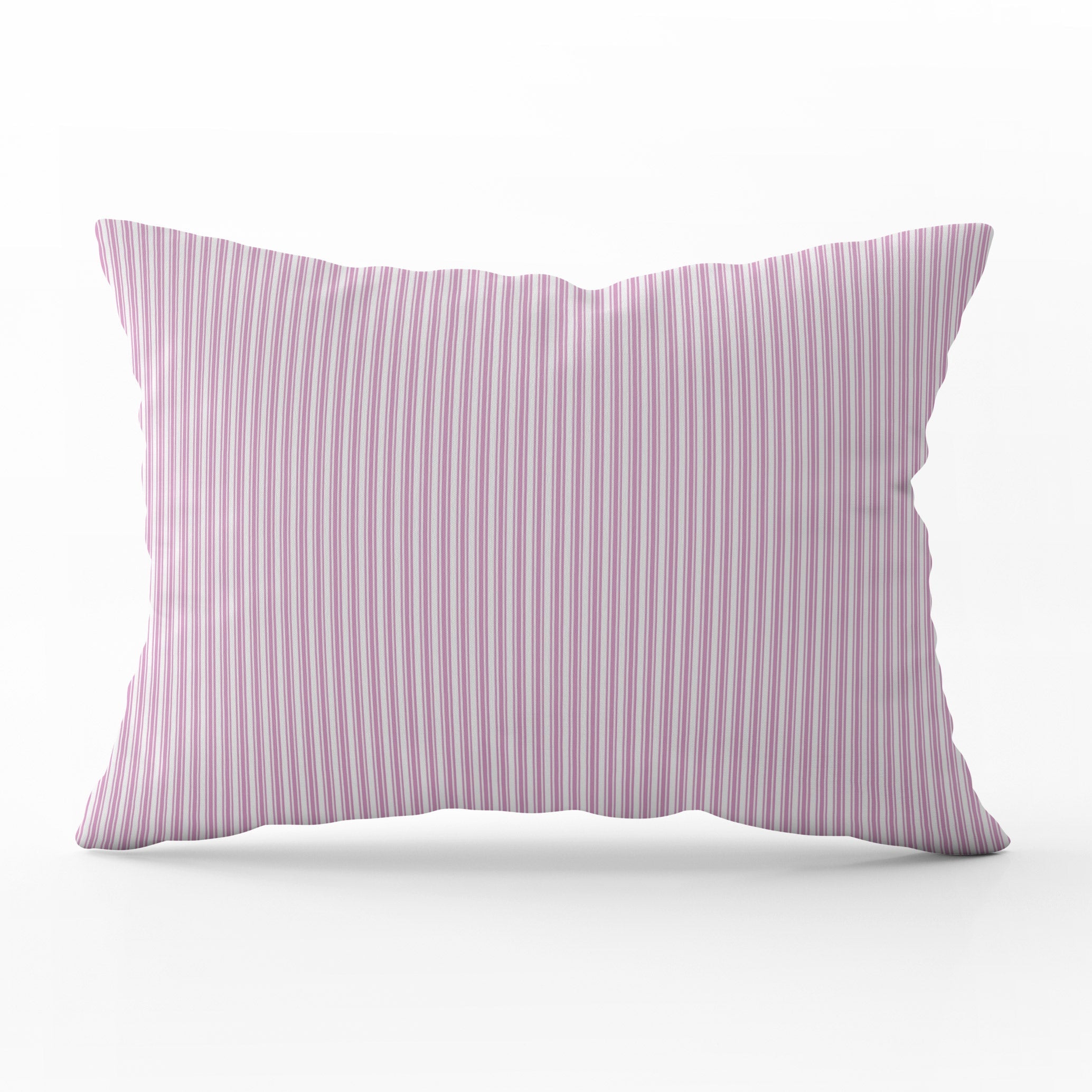 Ticking Stripe Cushion - Pinks - Hydrangea Lane Home