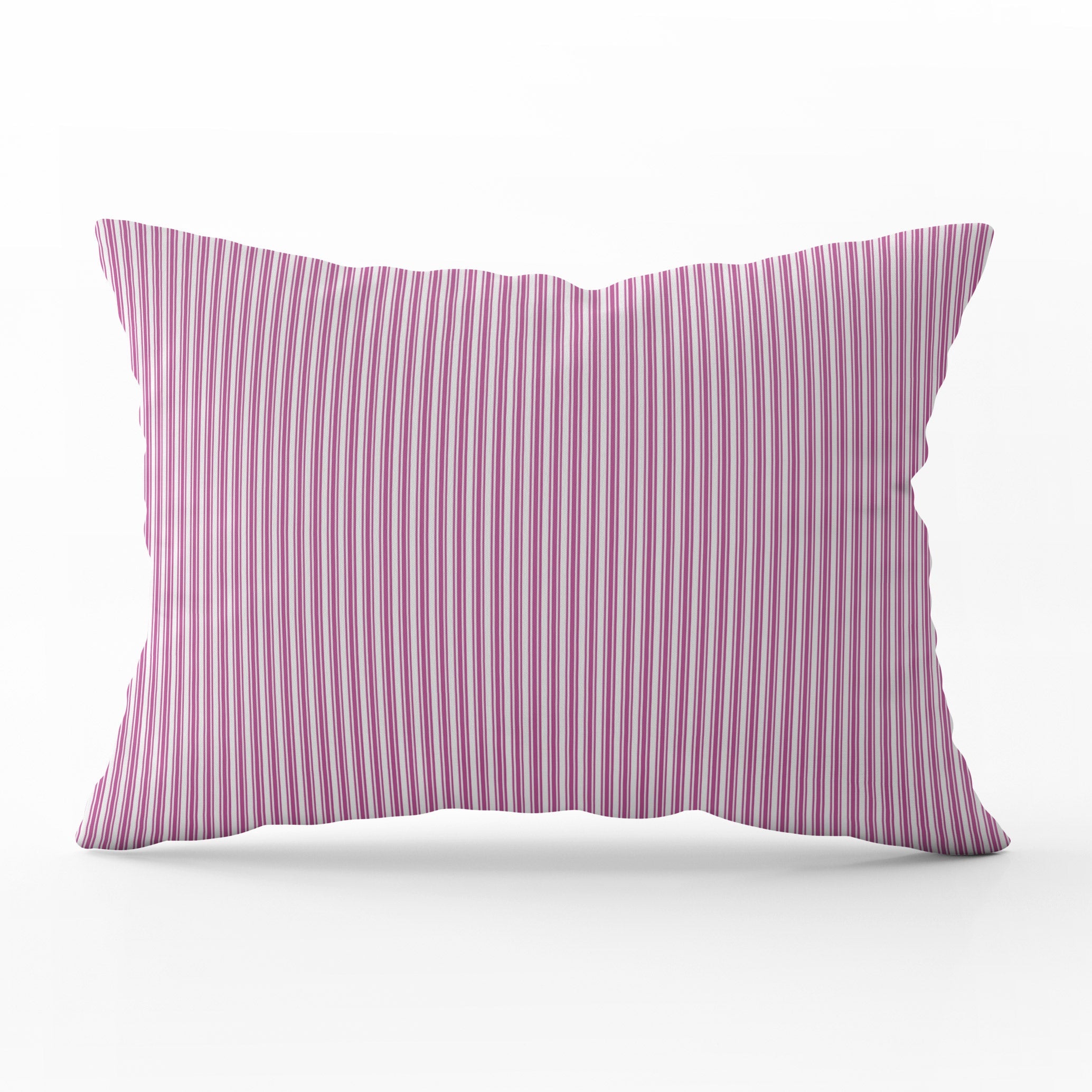 Ticking Stripe Cushion - Pinks - Hydrangea Lane Home