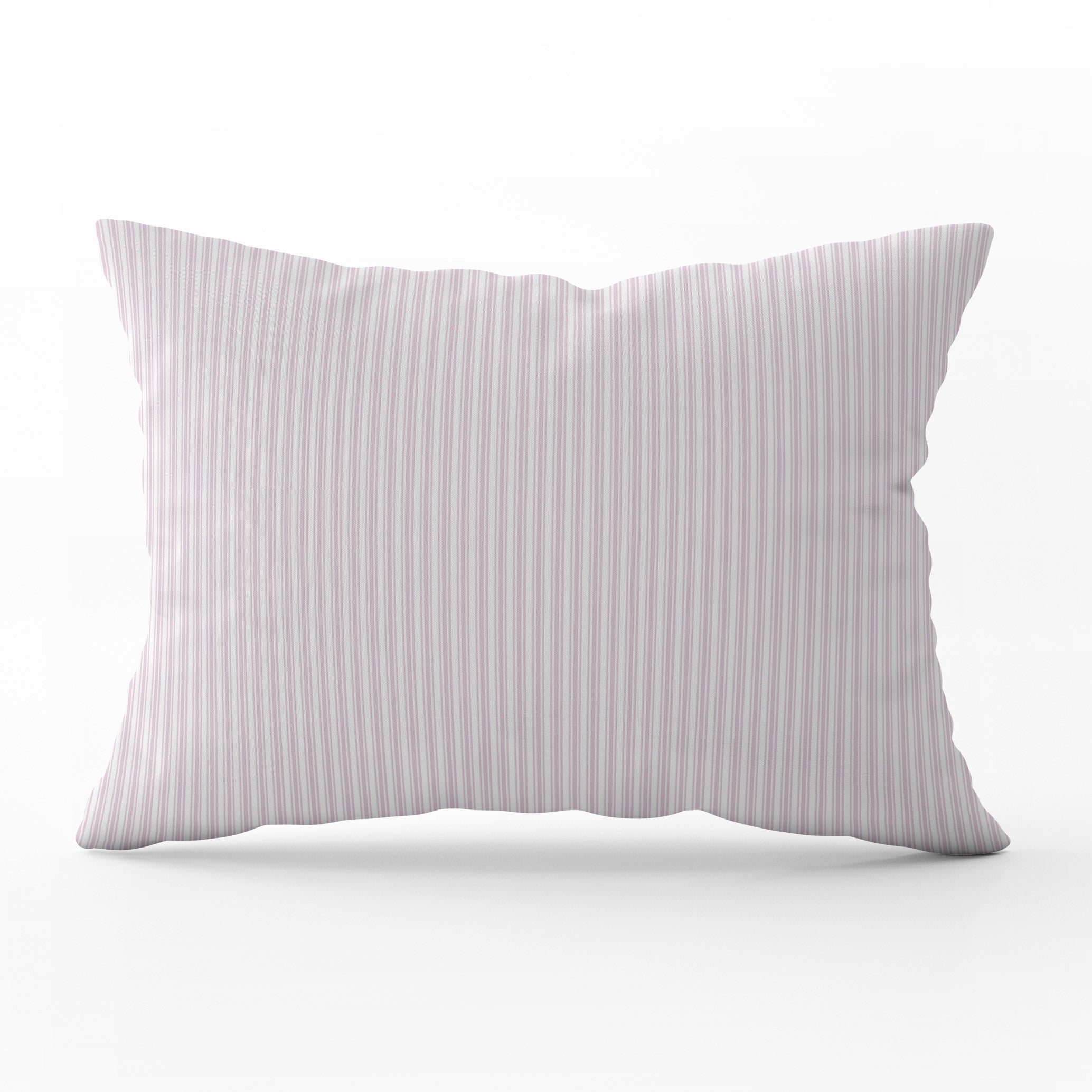 Ticking Stripe Cushion - Pinks - Hydrangea Lane Home
