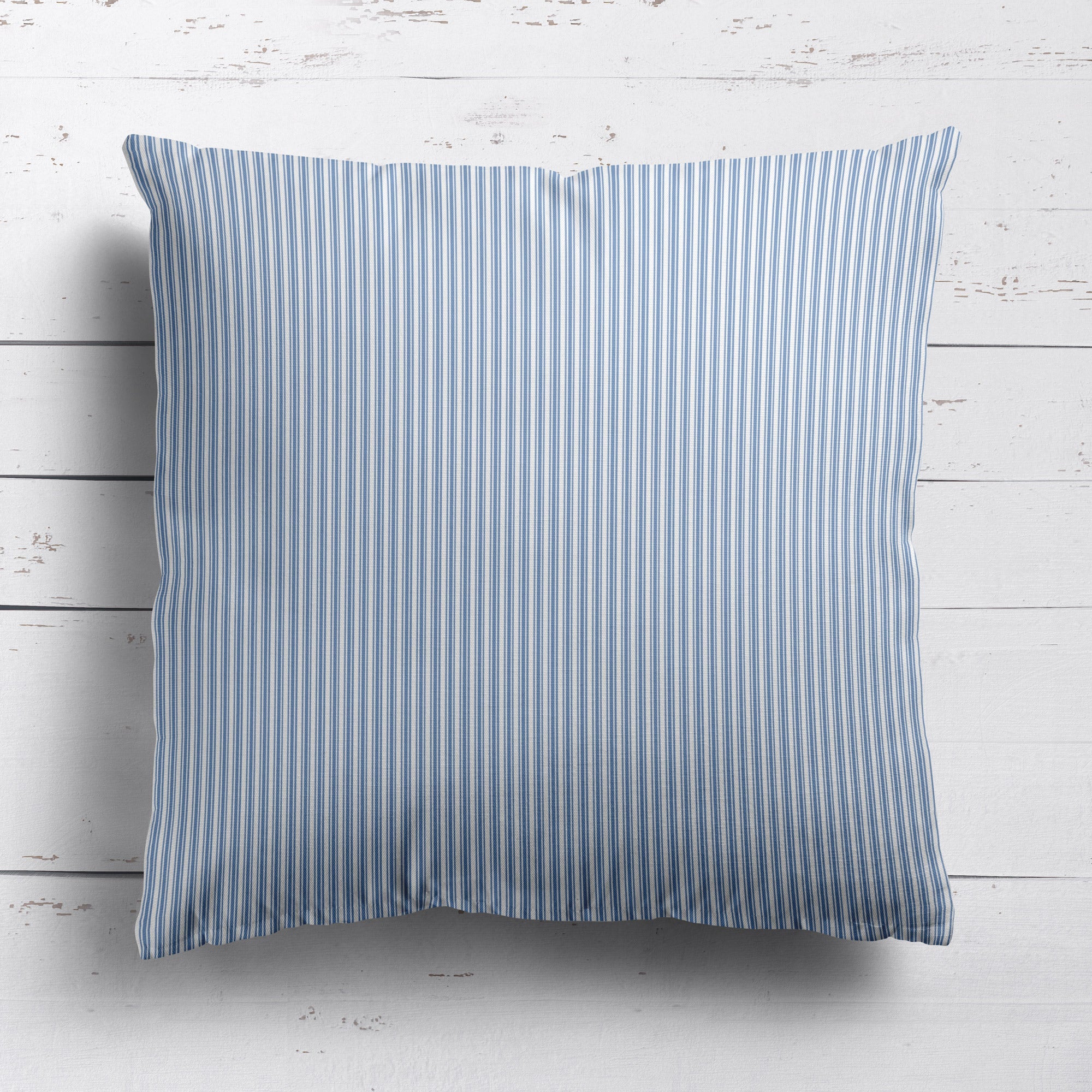 Ticking Stripe Fabric - Navy – Hydrangea Lane Home