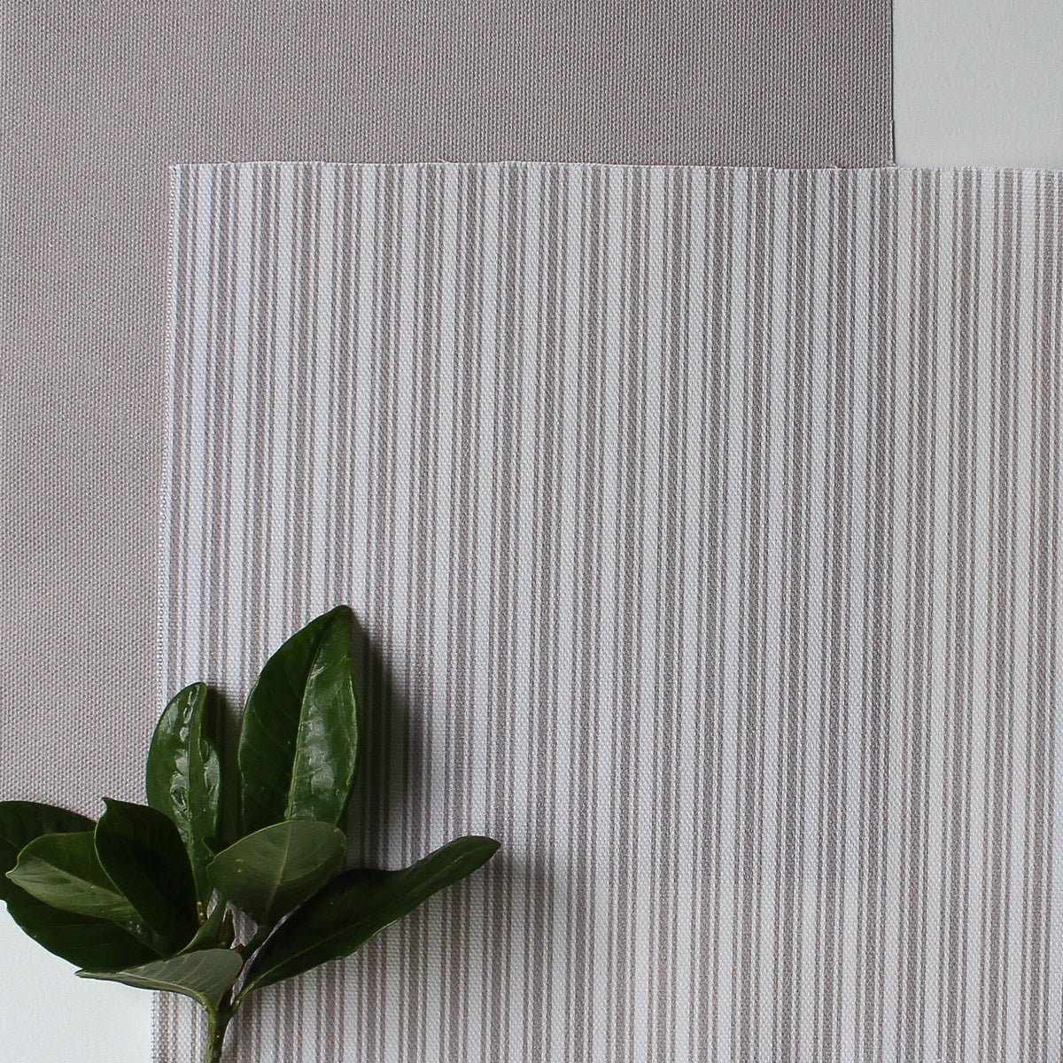 Ticking Stripe Fabric - Chateaux - Hydrangea Lane Home