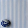 Ticking Stripe Fabric - Cornflower - Hydrangea Lane Home
