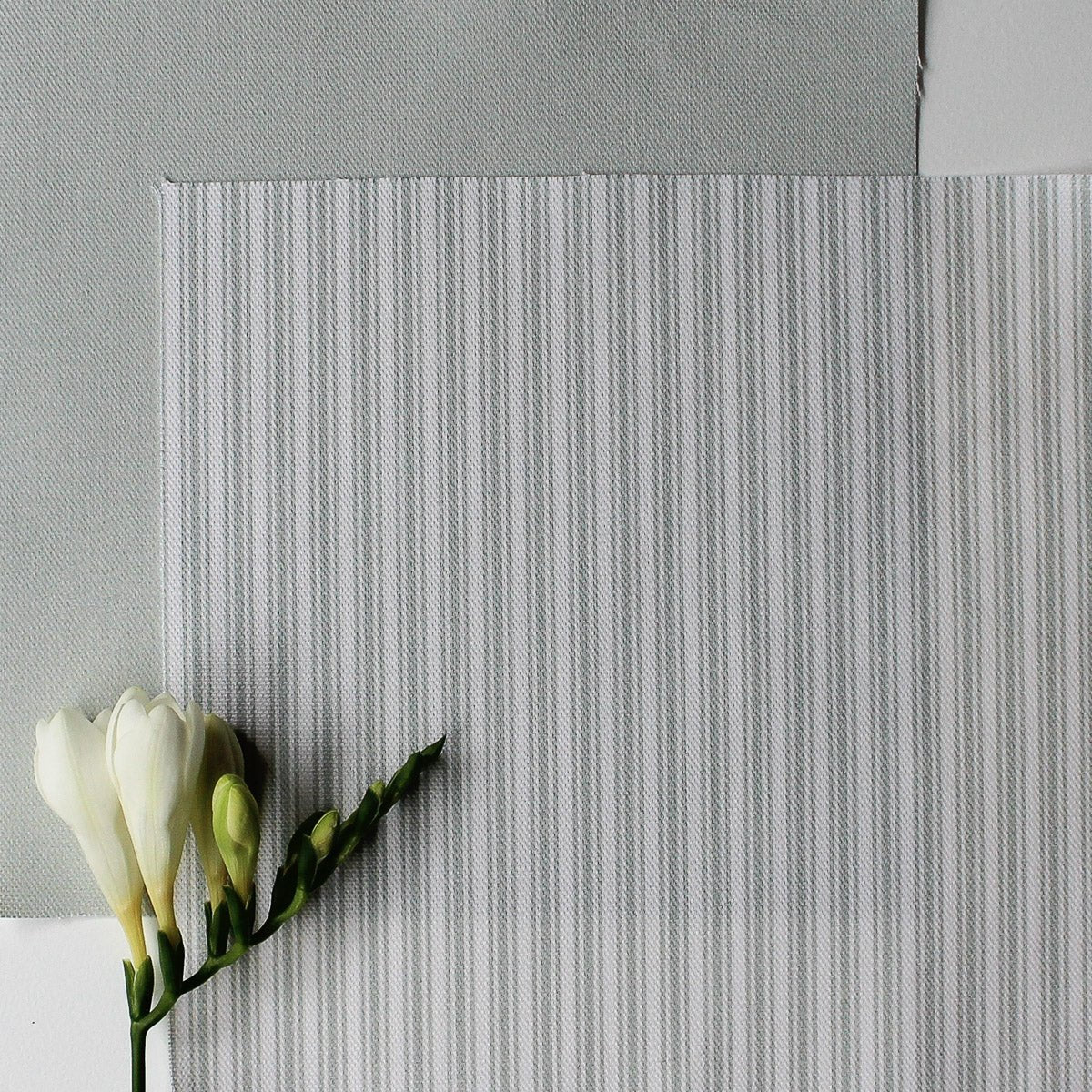 Ticking Stripe Fabric - Eau De Nil - Hydrangea Lane Home