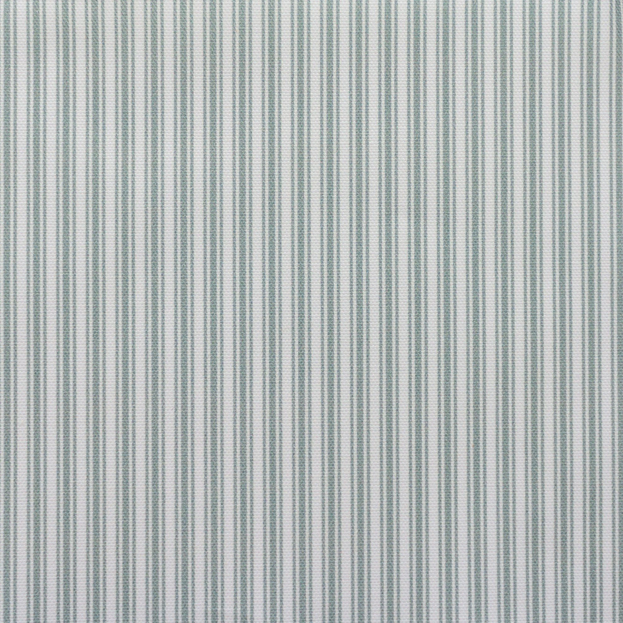 Ticking Stripe Fabric - Eucalyptus - Hydrangea Lane Home