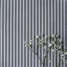 Ticking Stripe Fabric - Graphite - Hydrangea Lane Home