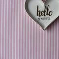 Ticking Stripe Fabric - Tickled Pink - Hydrangea Lane Home