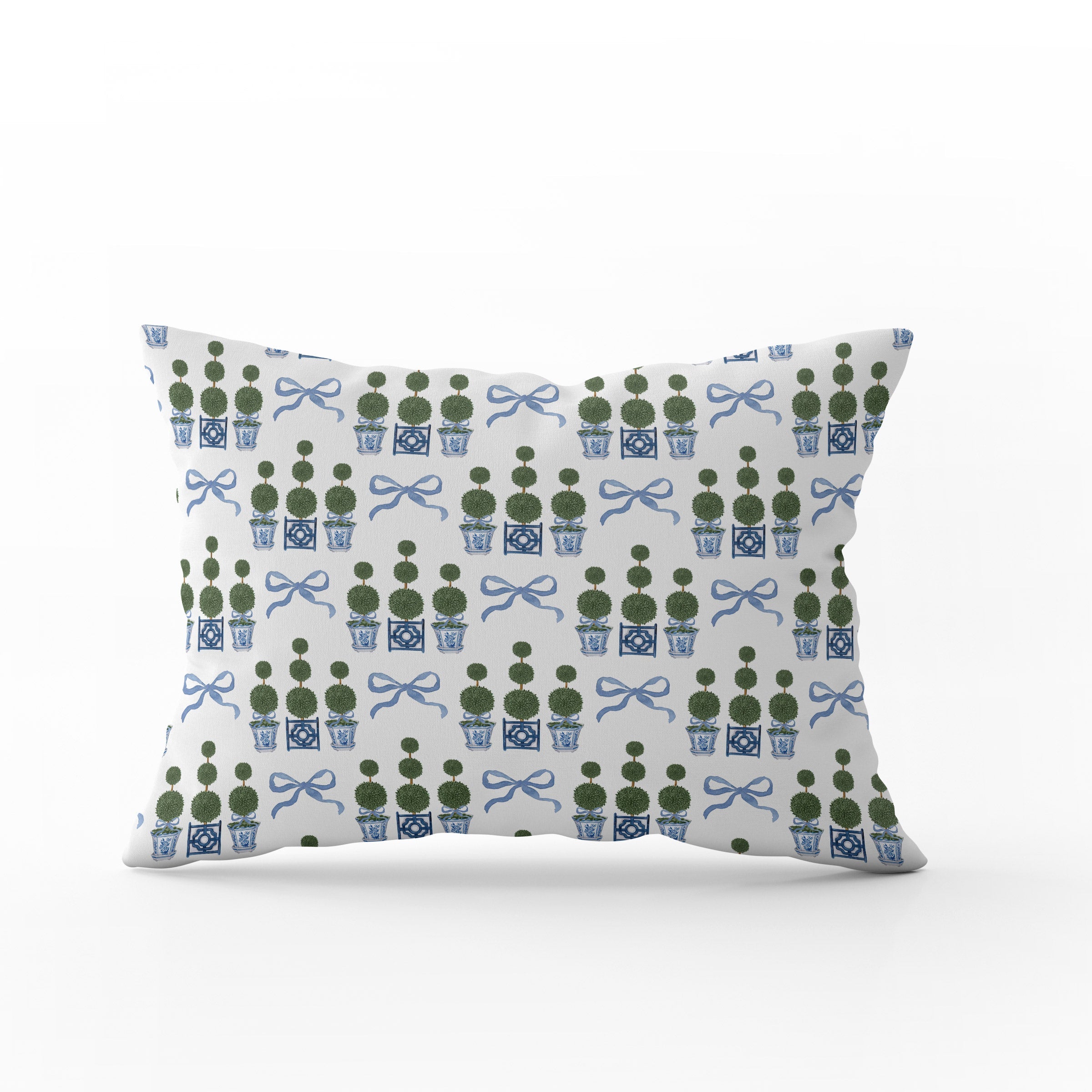 Topiary Tree Bows Cushion - Hydrangea Lane Home