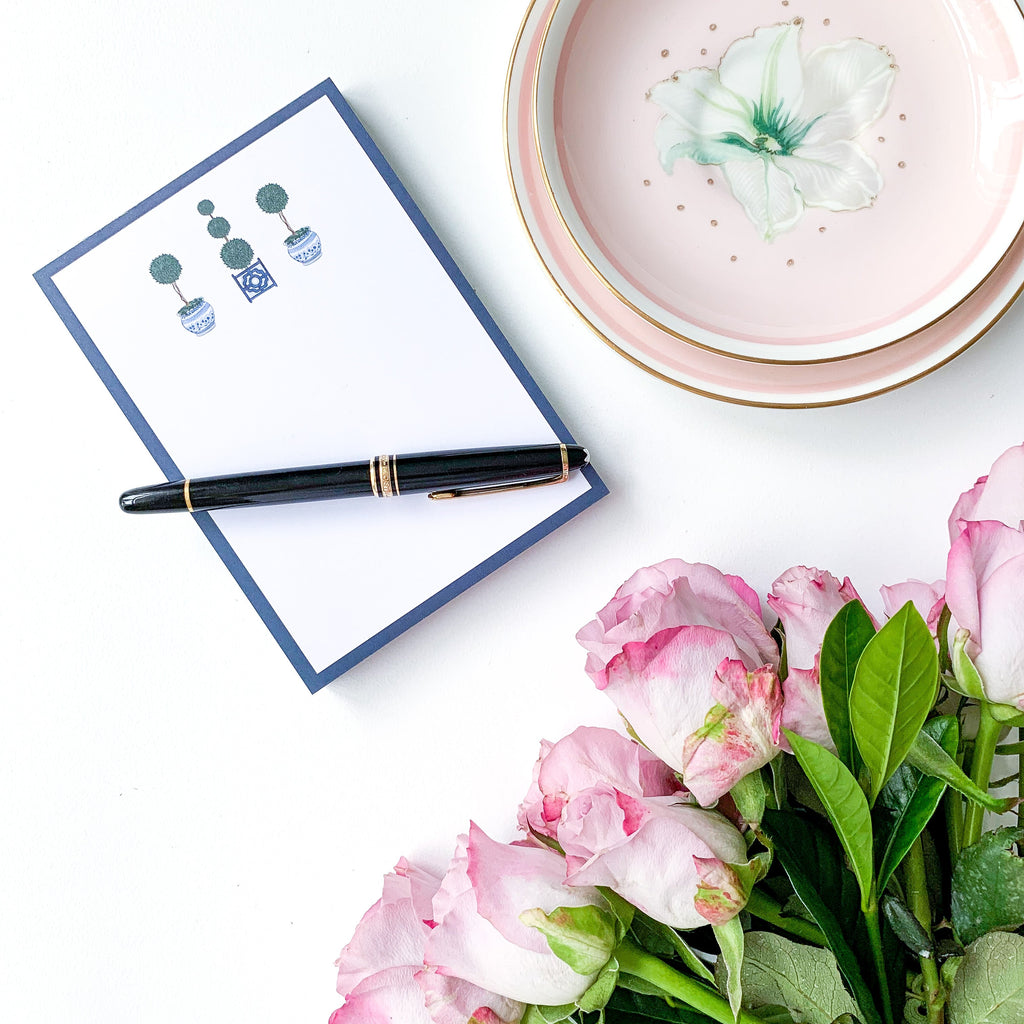 Topiary Tree Notepad - Hydrangea Lane Home