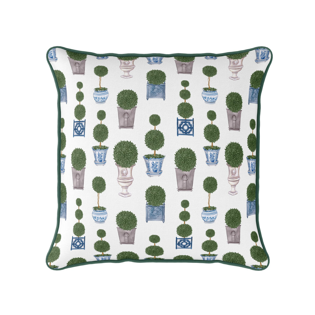 Topiary Trees Cushion - Hydrangea Lane Home