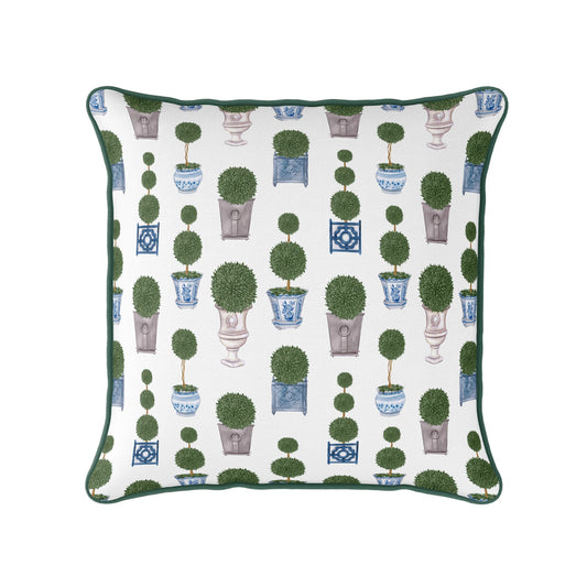 Topiary Trees Cushion - Hydrangea Lane Home