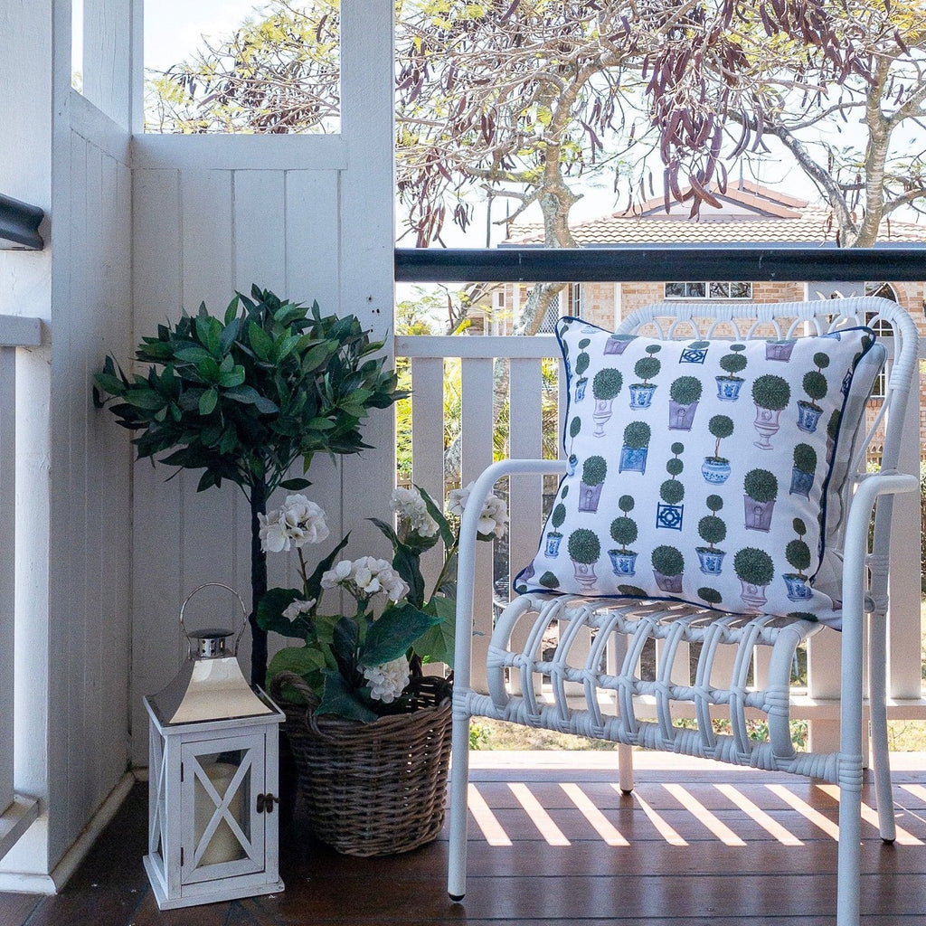 Topiary Trees Cushion - Hydrangea Lane Home