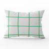 Window Pane Check Cushion - Greens - Hydrangea Lane Home