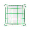 Window Pane Check Cushion - Greens - Hydrangea Lane Home