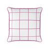 Window Pane Check Cushion - Pinks - Hydrangea Lane Home