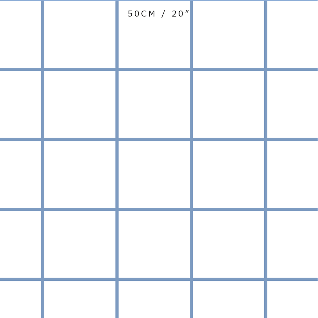 Window Pane Check Fabric - Breeze - Hydrangea Lane Home