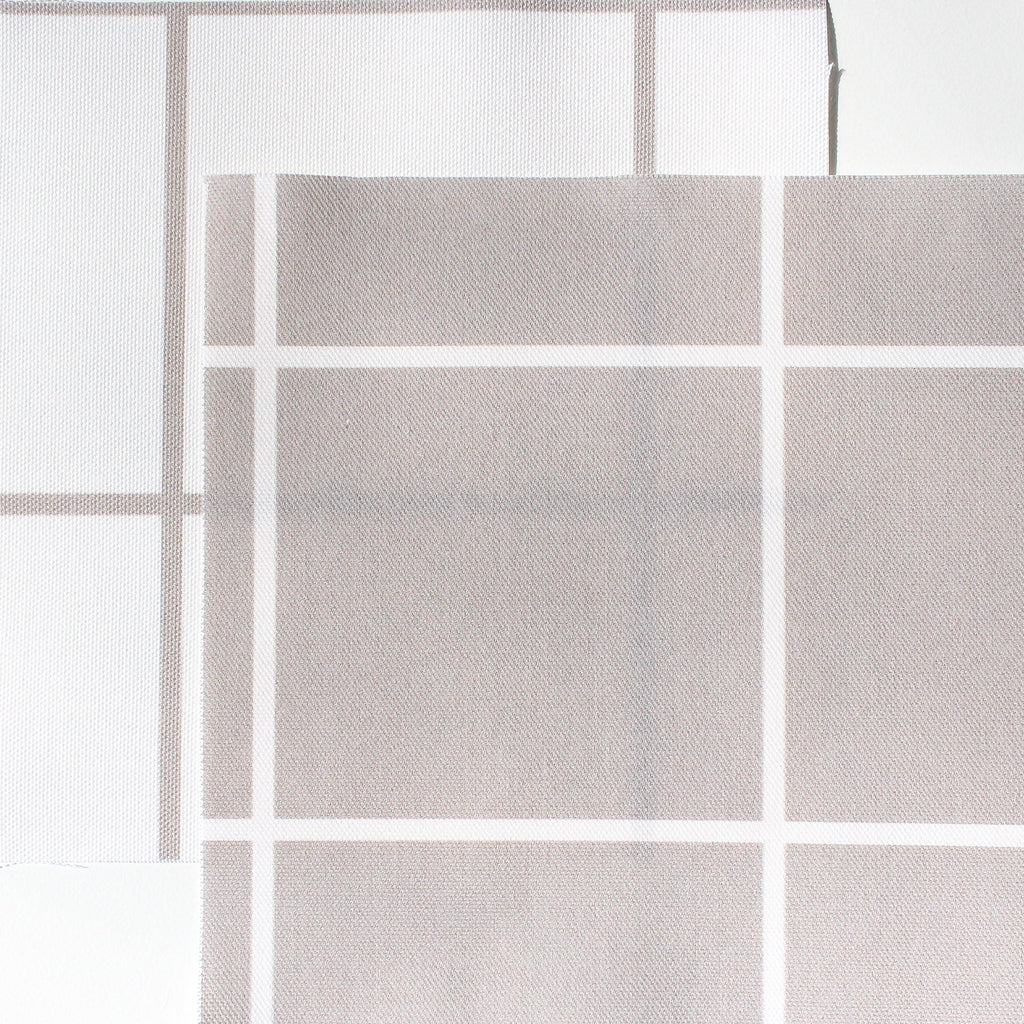 Window Pane Check Fabric - Chateaux - Hydrangea Lane Home