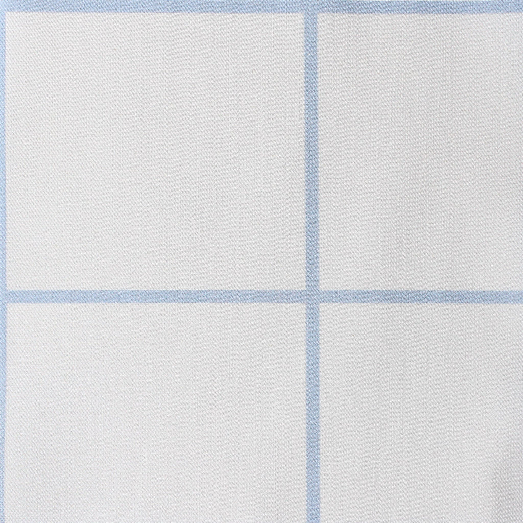 Window Pane Check Fabric - Cornflower - Hydrangea Lane Home