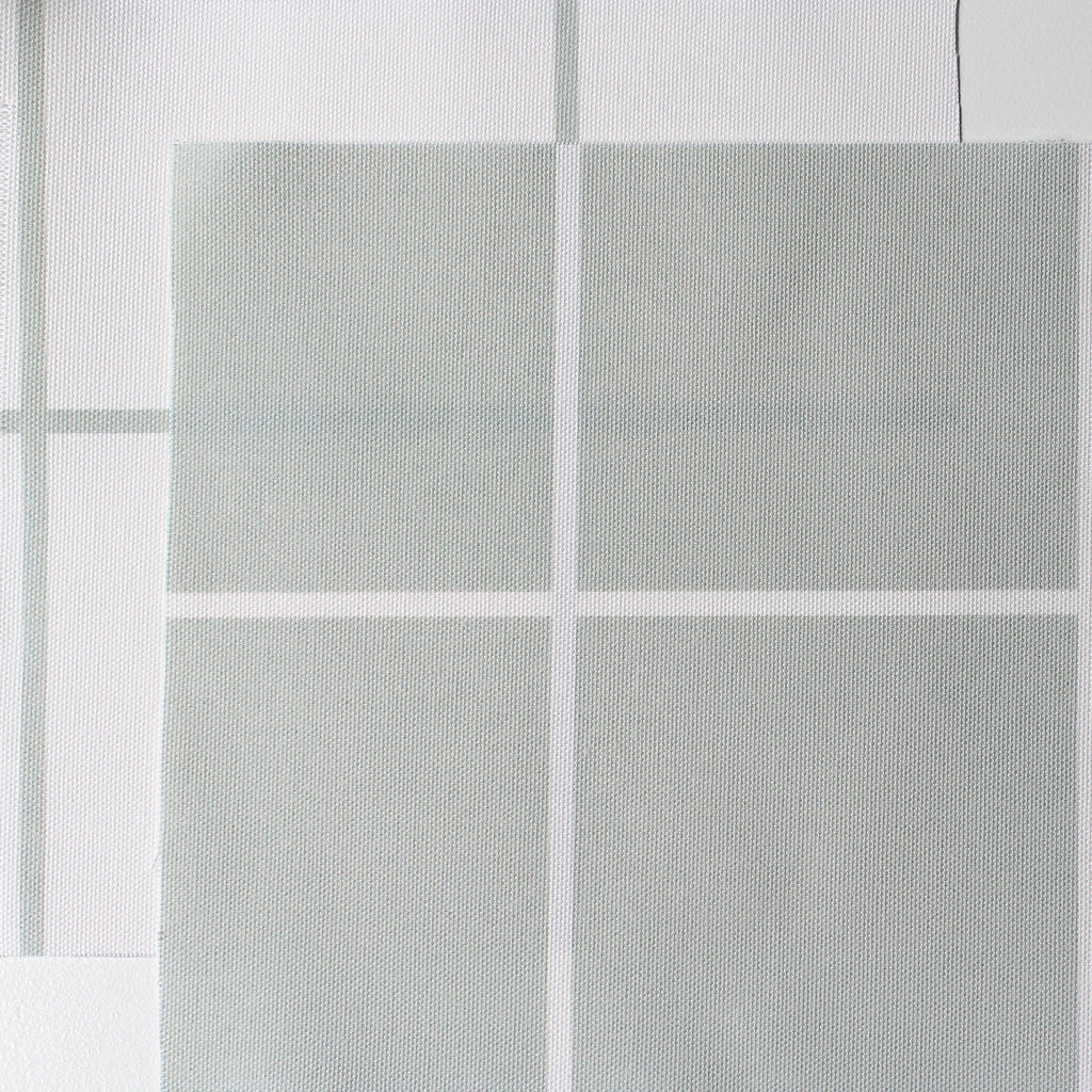 Window Pane Check Fabric - Eau De Nil - Hydrangea Lane Home