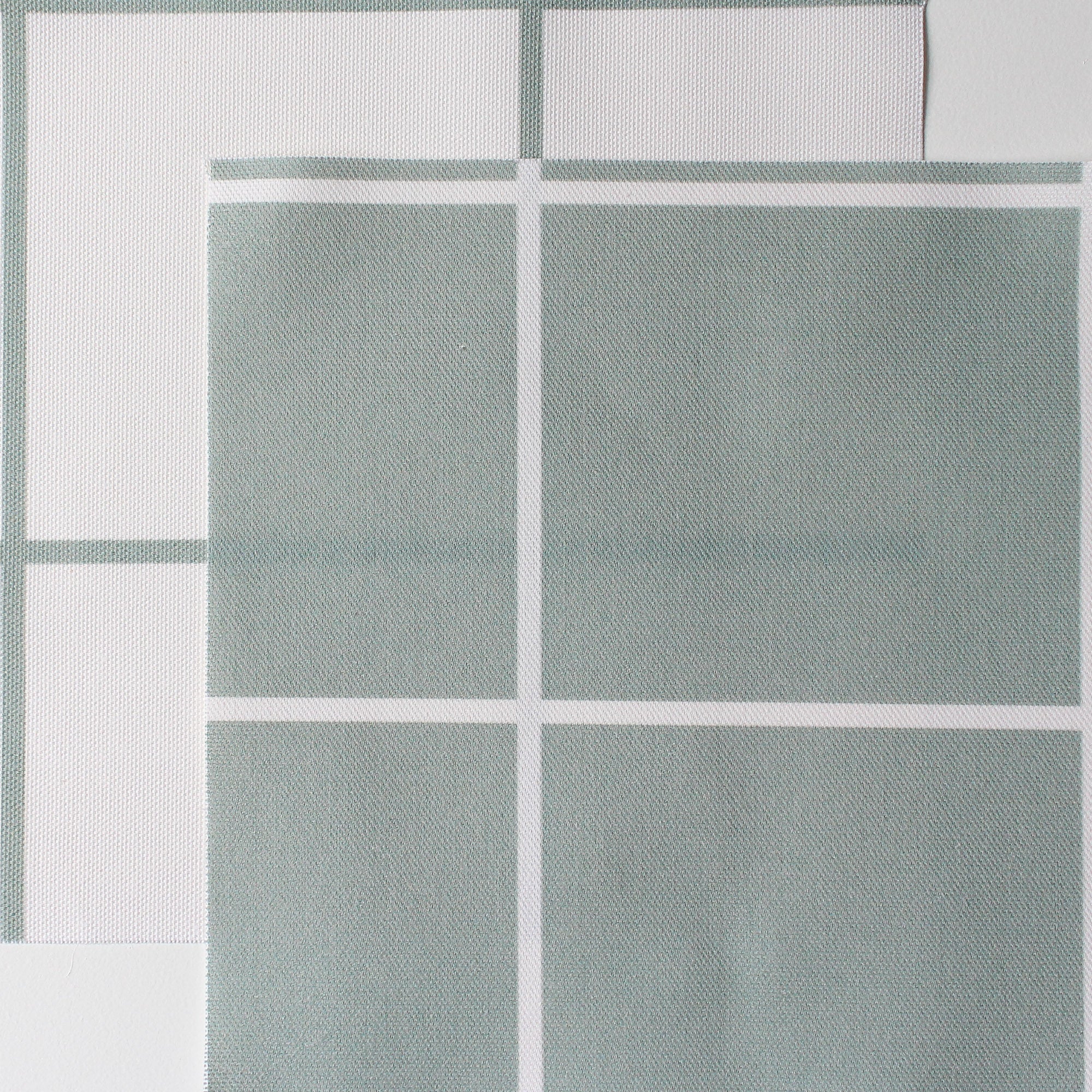 Window Pane Check Fabric - Eucalyptus - Hydrangea Lane Home