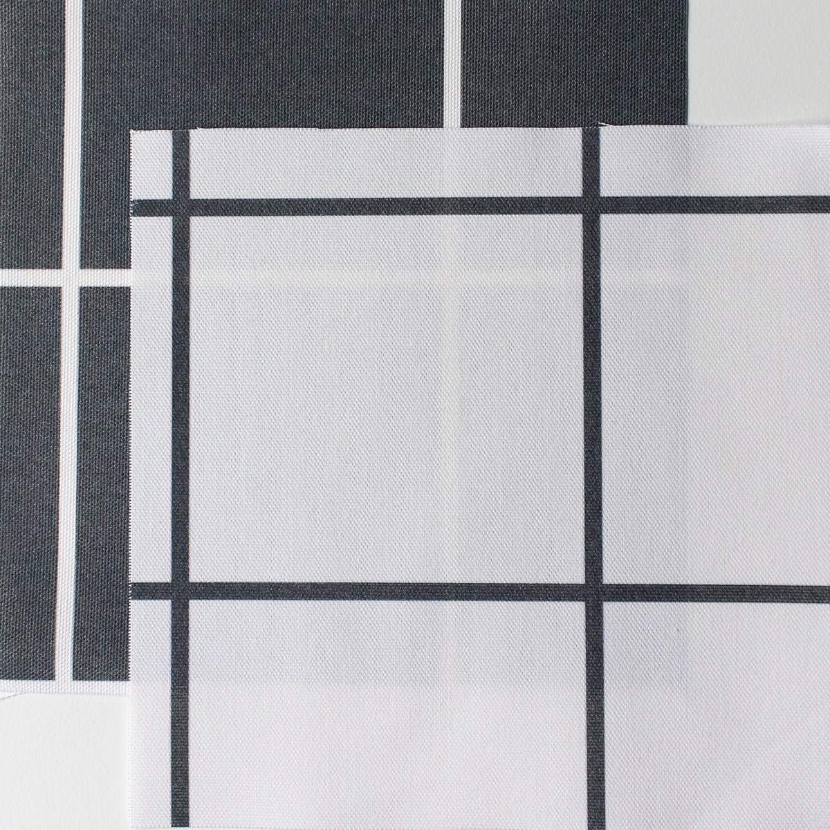 Pane Check Window Pane Check Fabric - Graphite – Hydrangea Lane Home