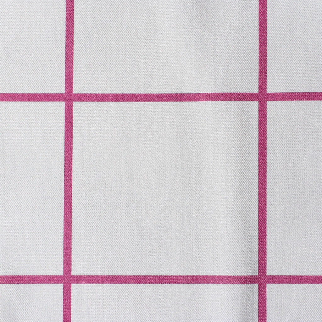 Window Pane Check Fabric - Raspberry - Hydrangea Lane Home