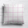 Window Pane Check Fabric - Tickled Pink - Hydrangea Lane Home